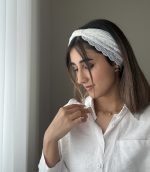 هد بند اسکارفی سفید - Image 2